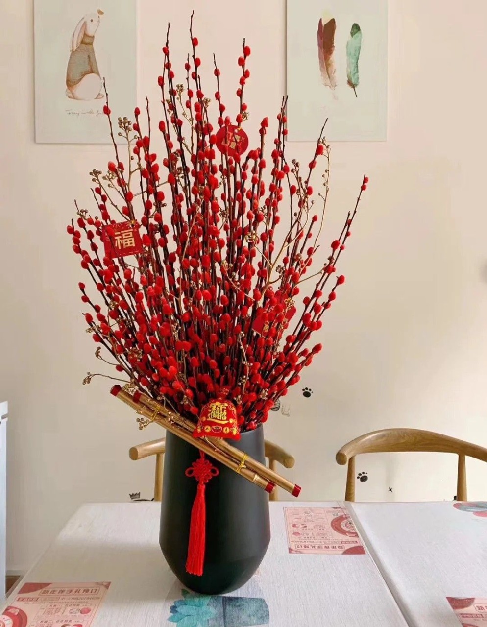 Nụ tầm xuân - Hoa chúc mừng tất niên