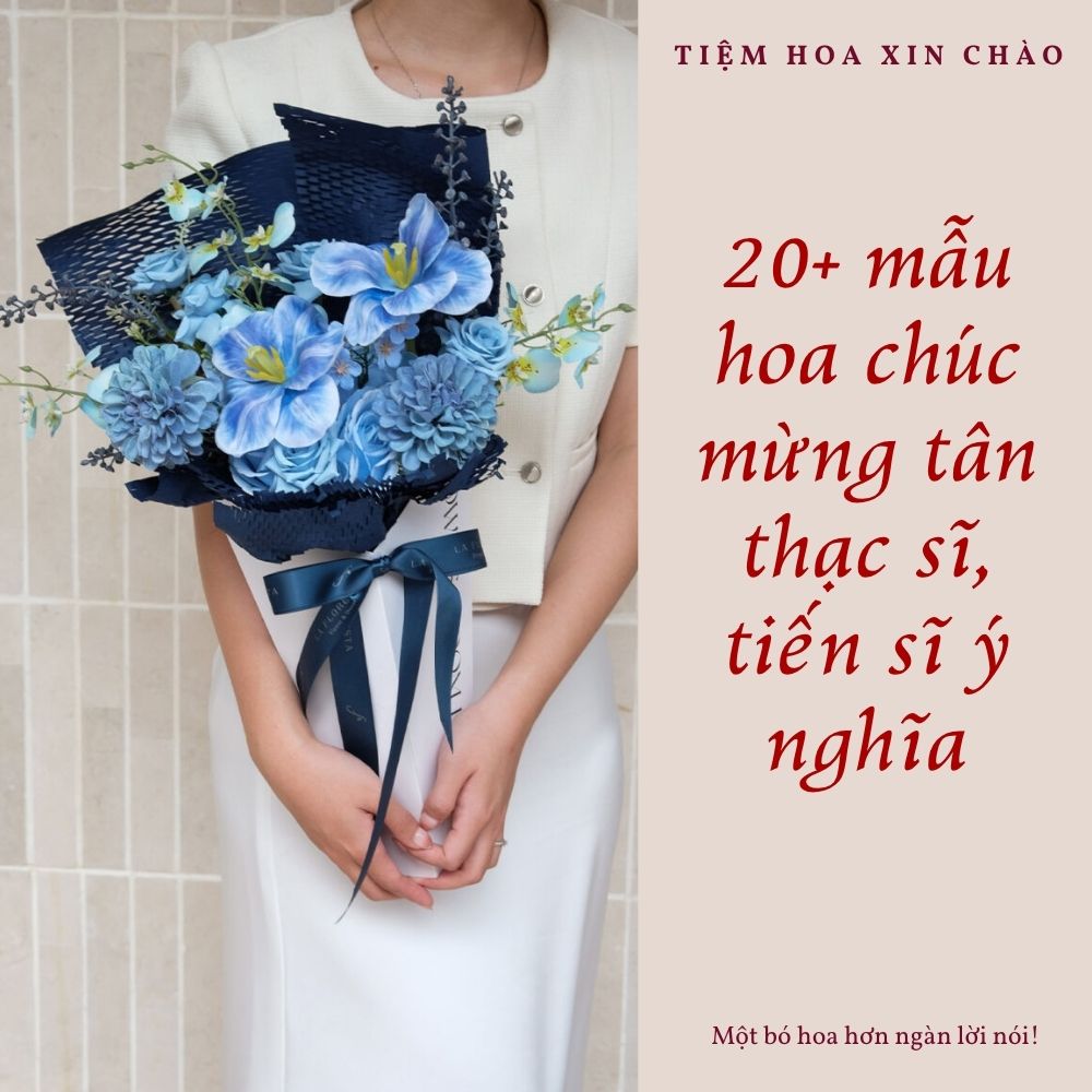 hoa chúc mừng tân thạc sĩ, tiến sĩ