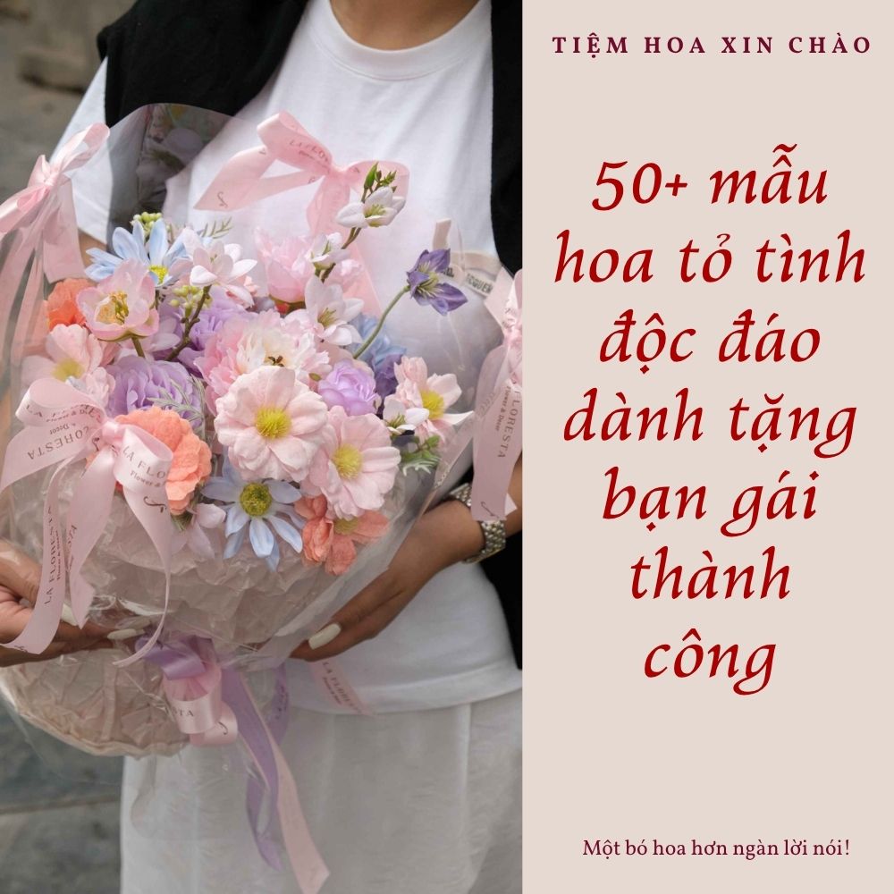 Mẫu hoa tỏ tình thành công