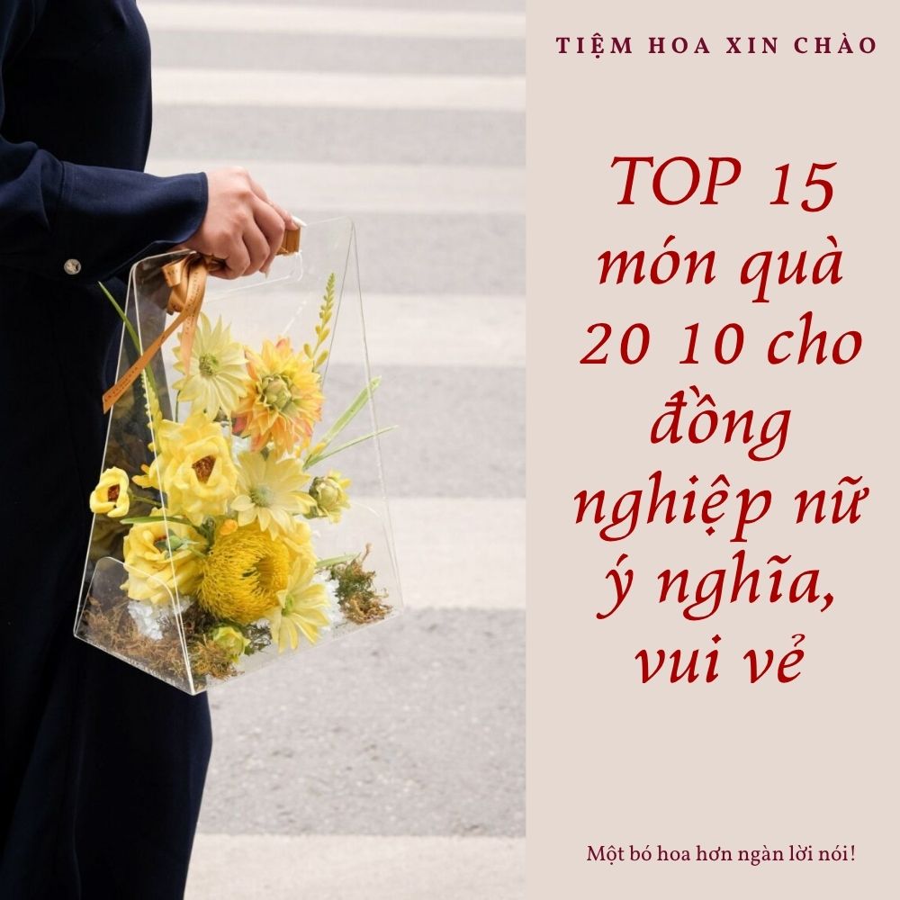 Món quà 20/10 cho đồng nghiệp nữ ý nghĩa