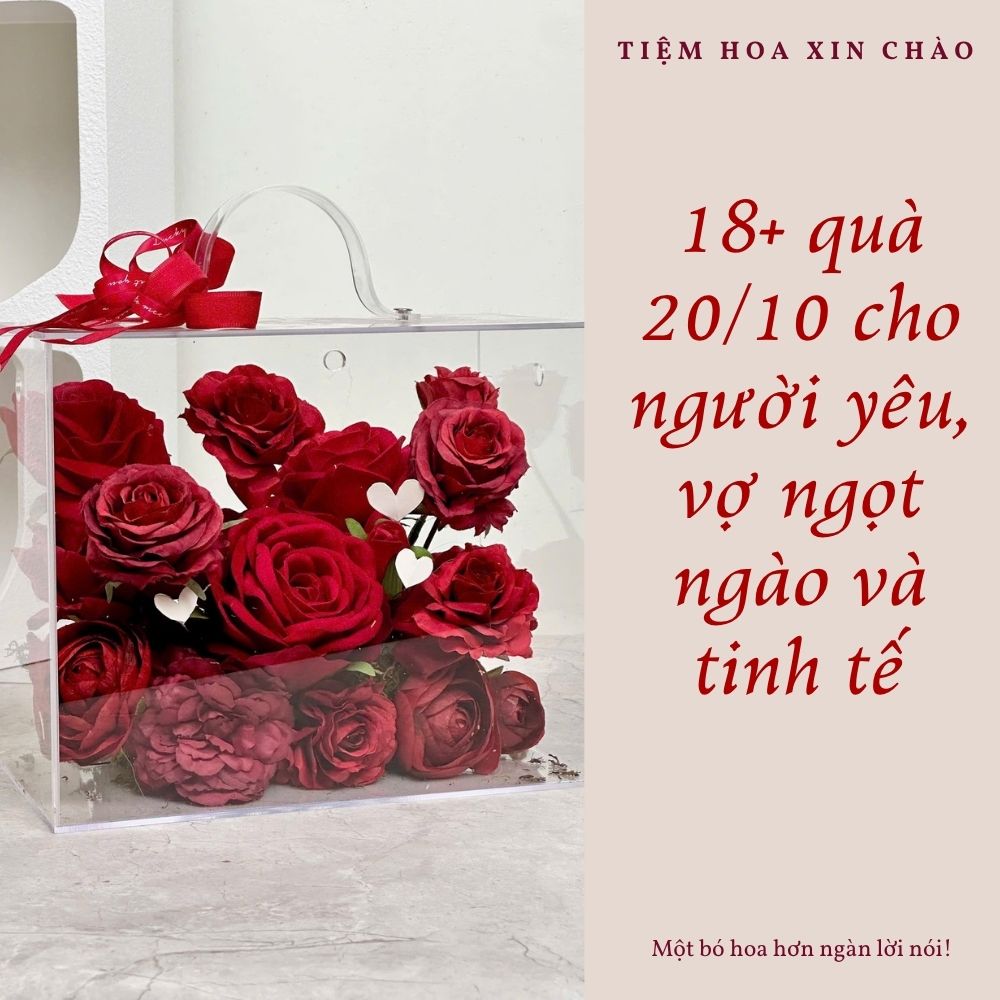 quà 20/10 cho người yêu, vợ ngọt ngào
