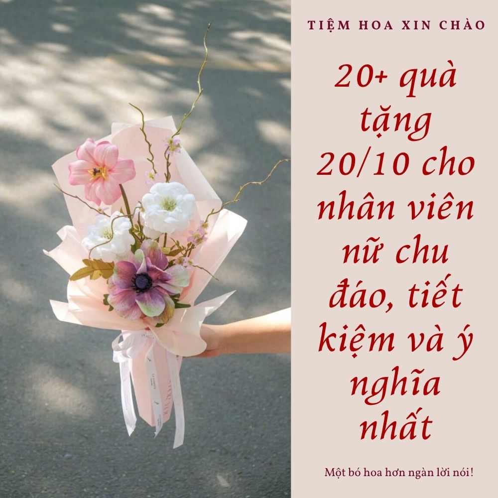 Quà tặng 20/10 cho nhân viên nữ chu đáo