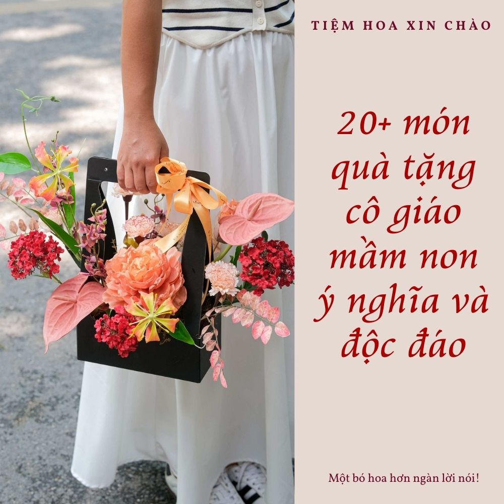 quà tặng cô giáo mầm non ý nghĩa