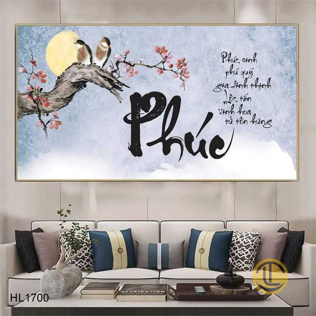 Tranh thư pháp quà tặng thầy cô dịp họp lớp