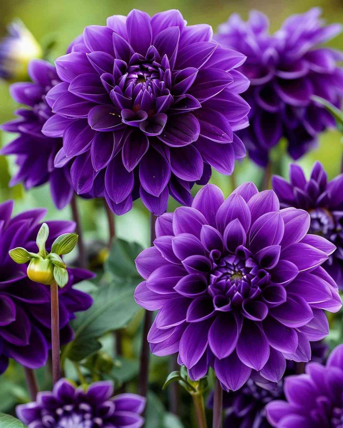 Ý nghĩa hoa thược dược tím